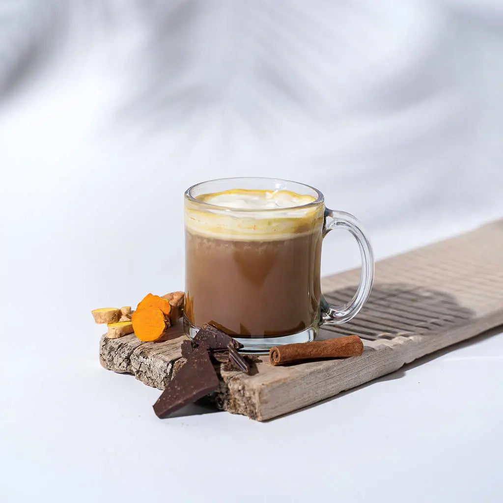 Gold Chocolate - Relaxing Turmeric/Cocoa Blend + Adaptogens