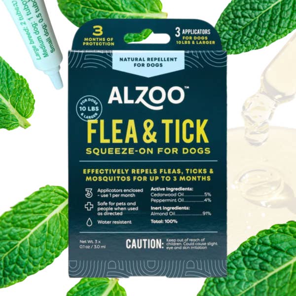 Flea & Tick | 3 Squeeze-On Applicators | Dogs