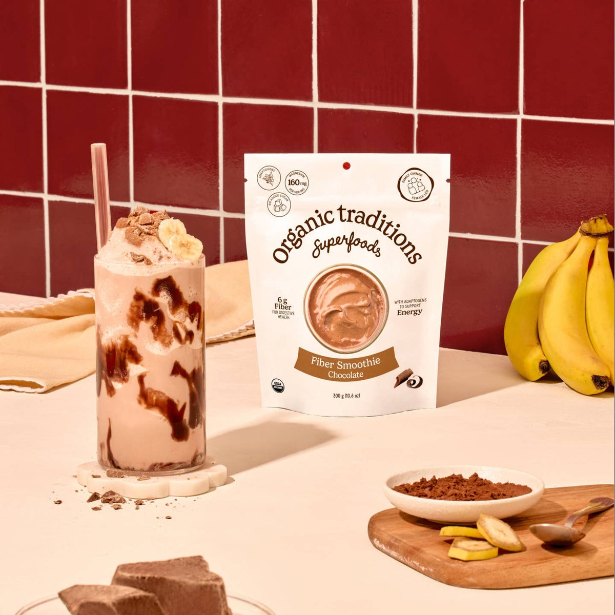 Fiber Smoothie - Chocolate