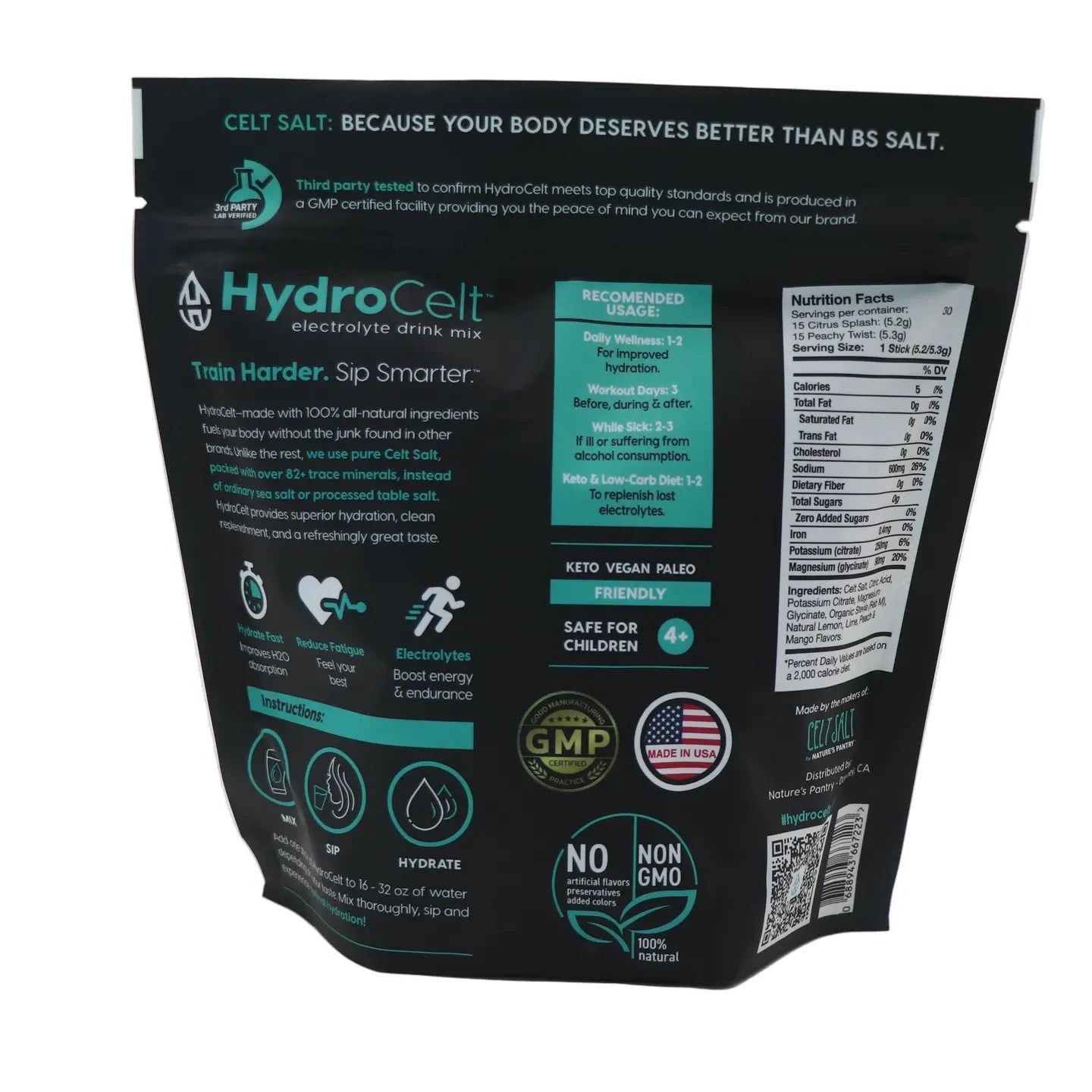 Hydrocelt Combo 30 Stix - Peachy Twist & Citrus Splash