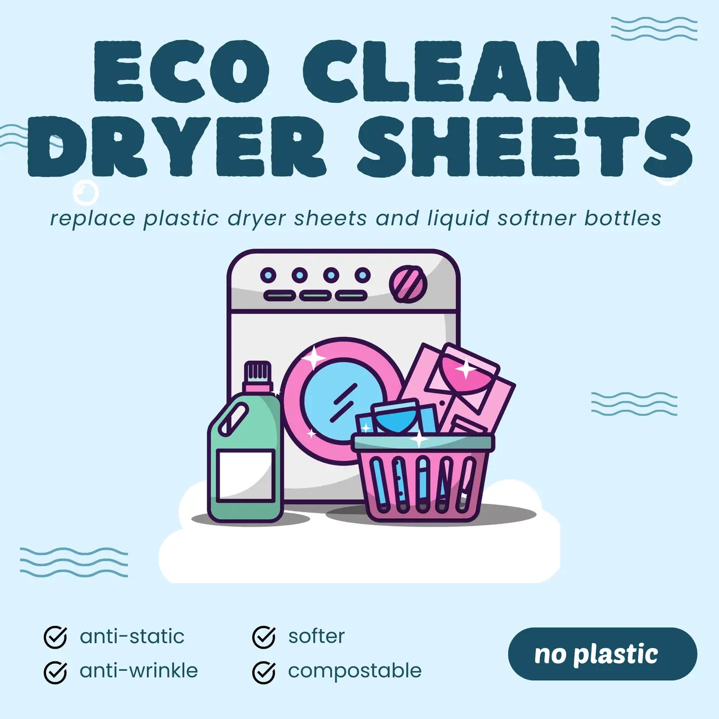 Dryer Sheets - Eco Clean