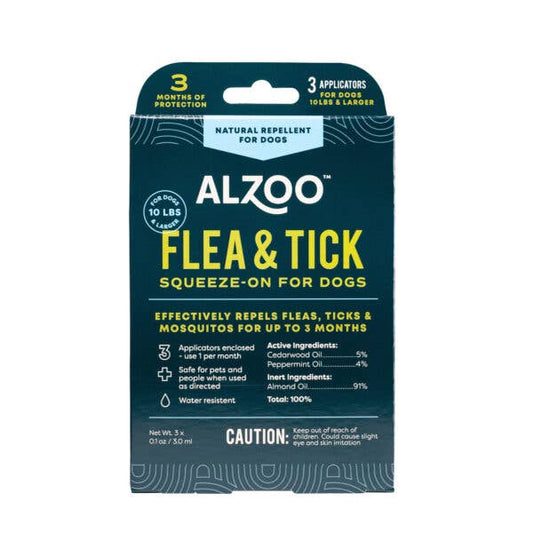 Flea & Tick | 3 Squeeze-On Applicators | Dogs