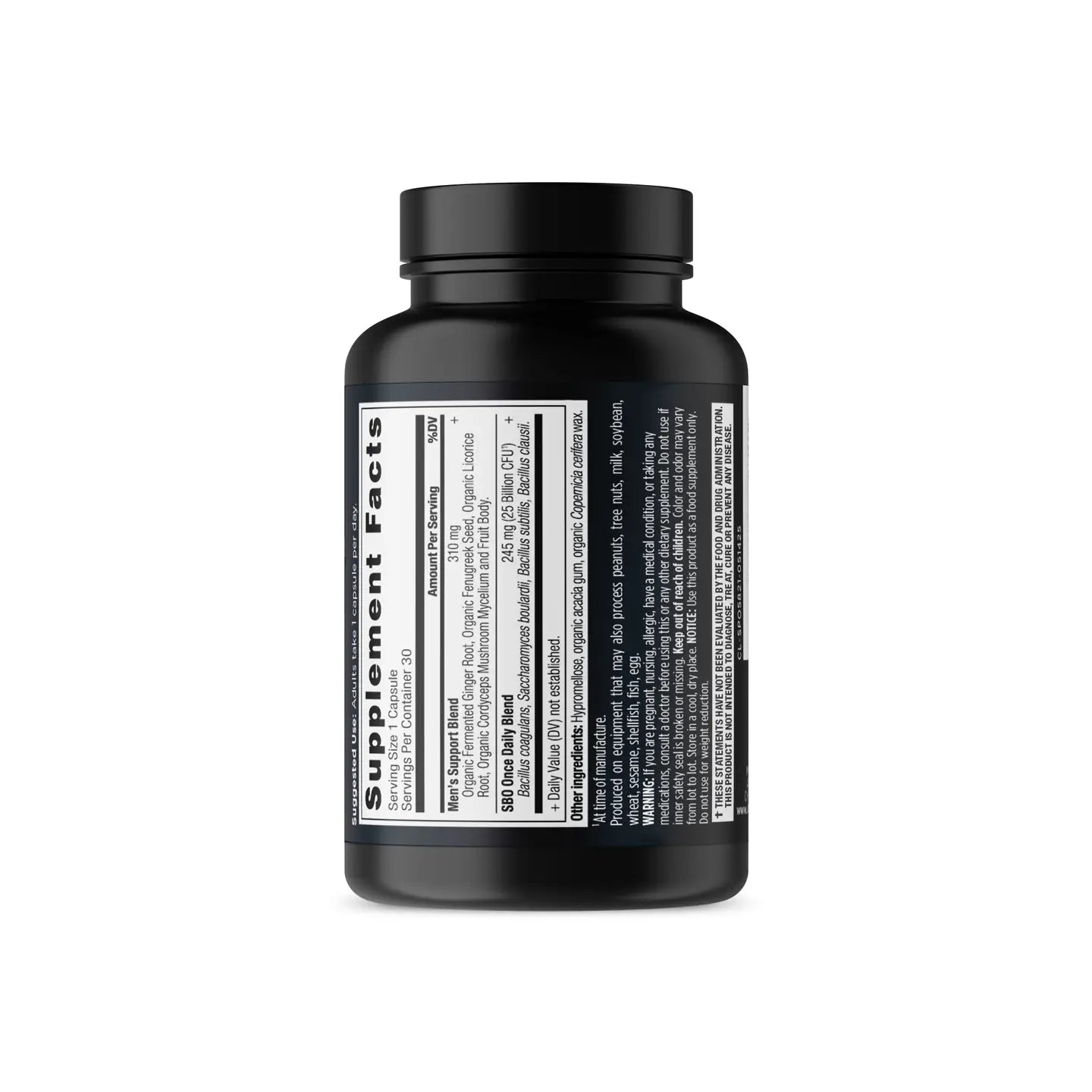SBO Probiotics Men's Once Daily | (30 Capsules)