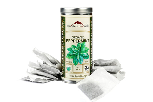 Peppermint Tea Bags Organic
