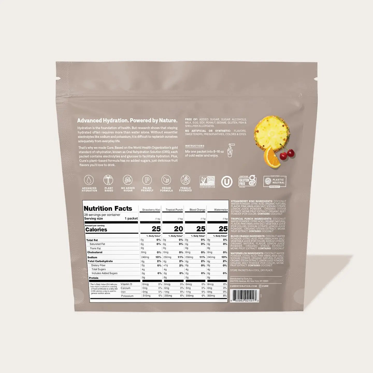 Electrolyte Drink Mixes - Tropical