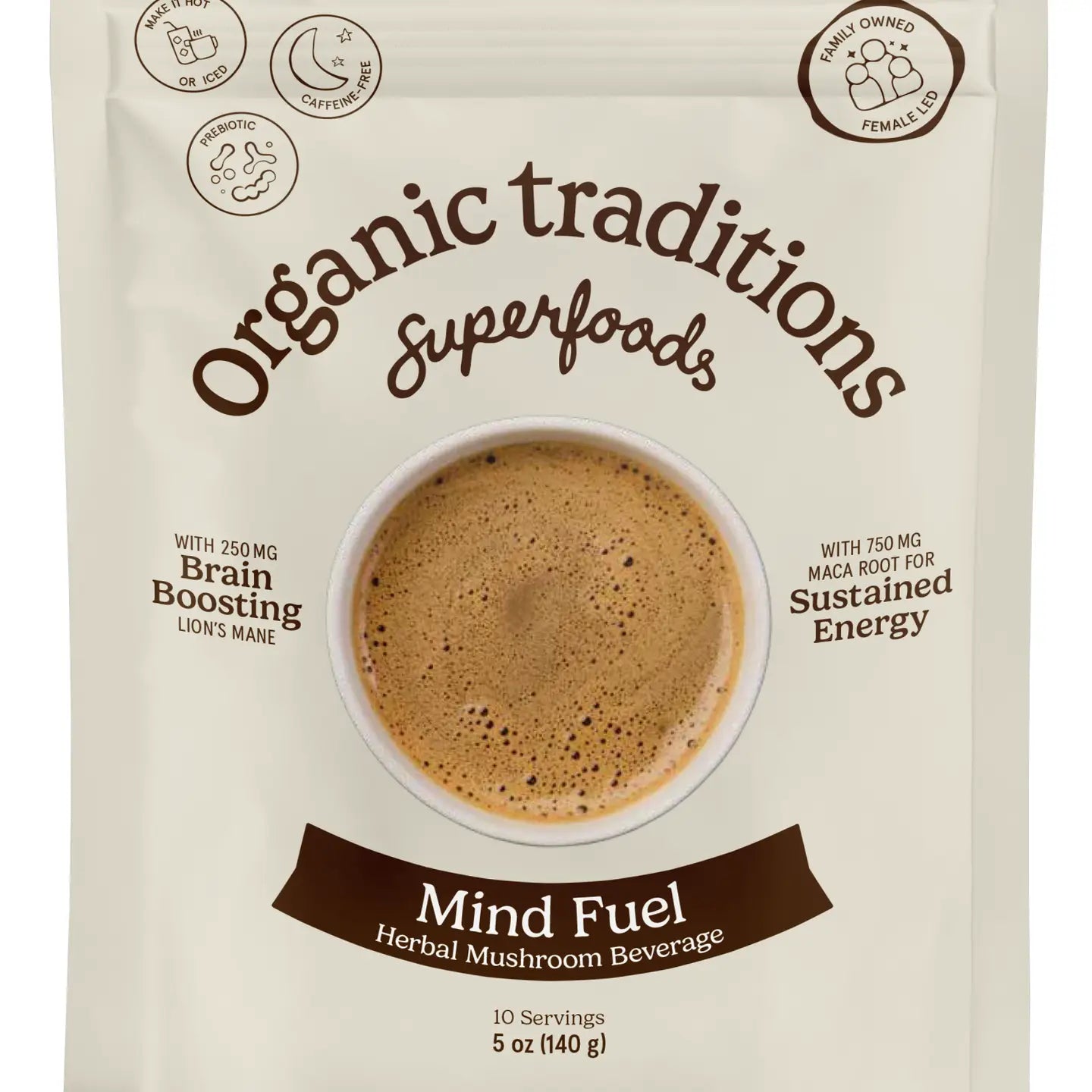 Mind Fuel Instant Mushroom Coffee Alternative