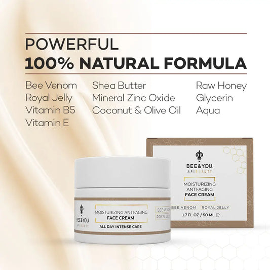 Anti-Aging Face Cream with Bee Venom + Royal Jelly