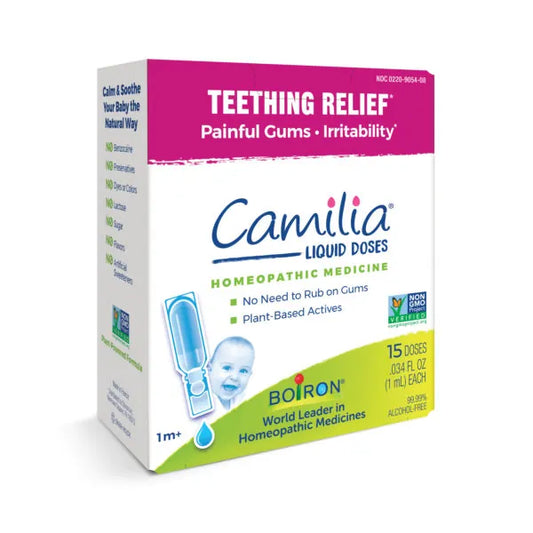 Camilia® Original Liquid Doses Painful Gums • Irritability*