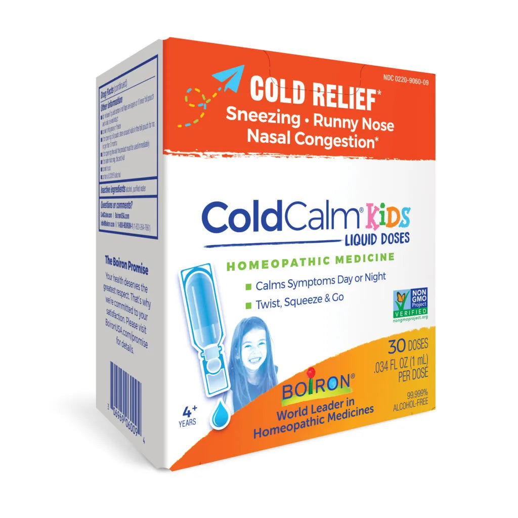 ColdCalm® Kids Liquid Doses Sneezing • Runny Nose • Nasal Congestion*
