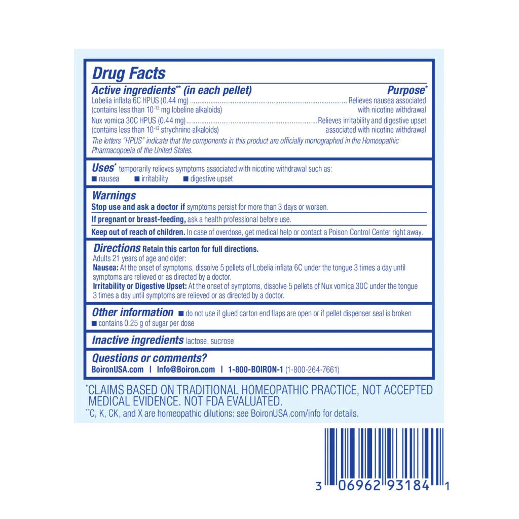 Quit Smoking Symptom Relief Kit Nausea • Irritability • Digestive Upset*