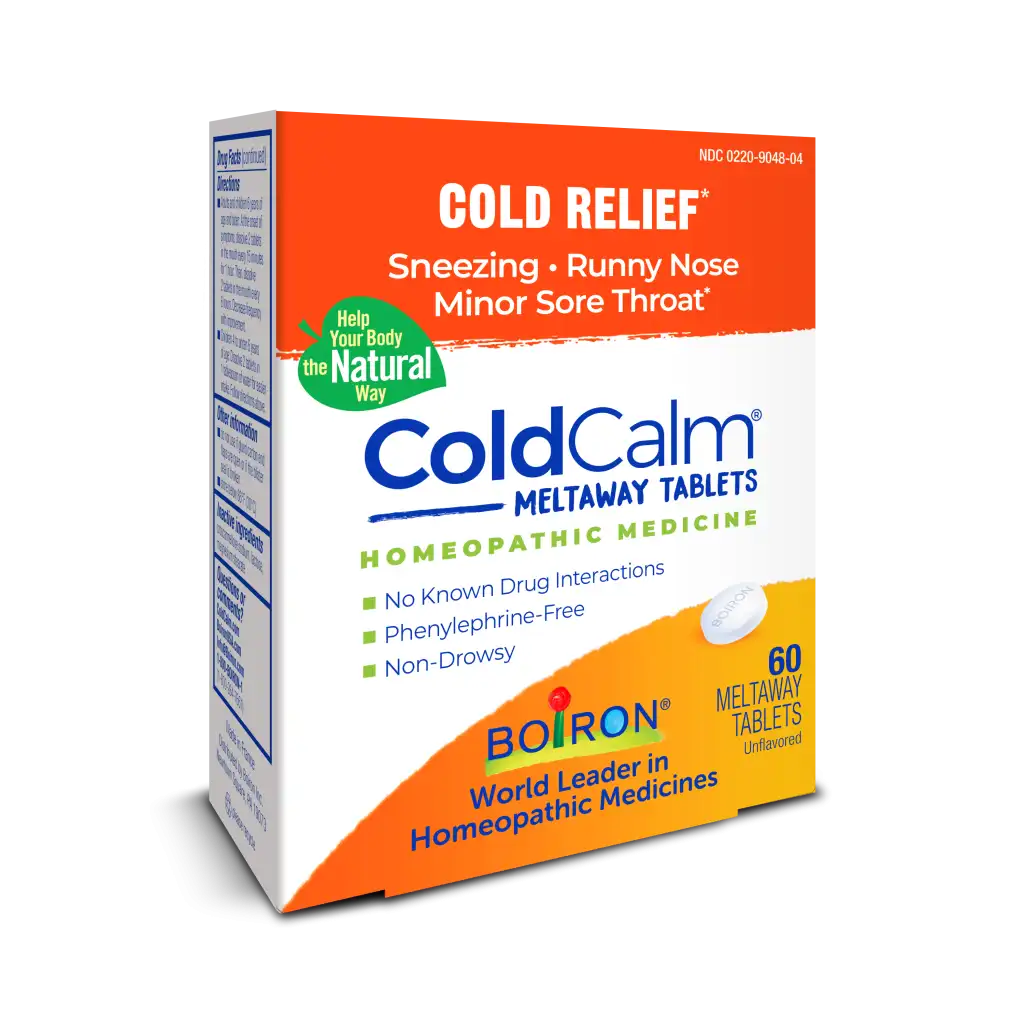 ColdCalm® Tablets Sneezing • Runny Nose • Minor Sore Throat*
