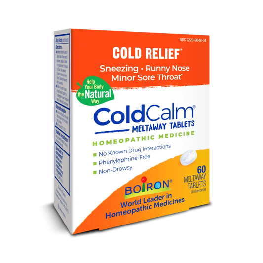 ColdCalm® Tablets Sneezing • Runny Nose • Minor Sore Throat*