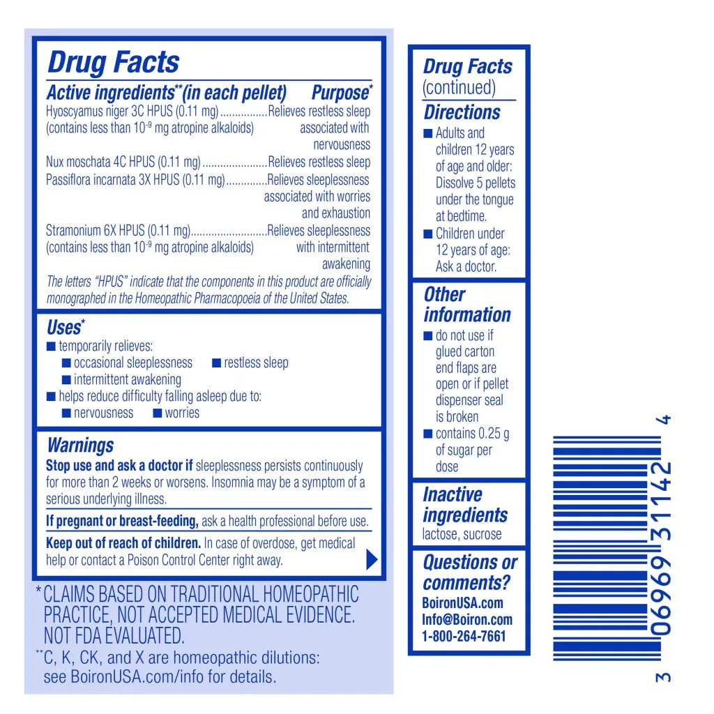 SleepCalm® On the Go Pellets Melatonin-Free Sleep Relief*