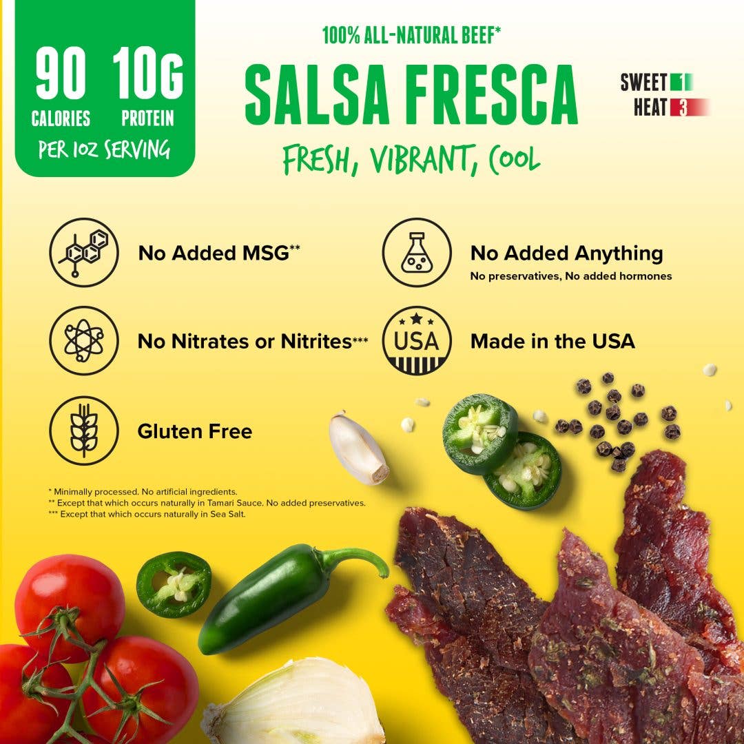 1oz Beef Jerky - Salsa Fresca