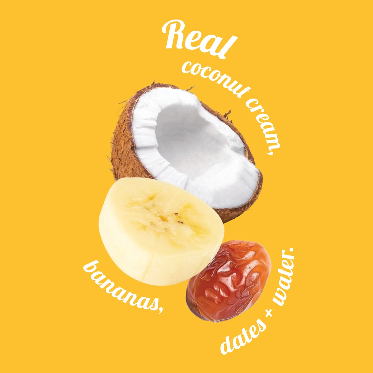 Bananas and Cream Fruit Pops – Organic Fruit Popsicle