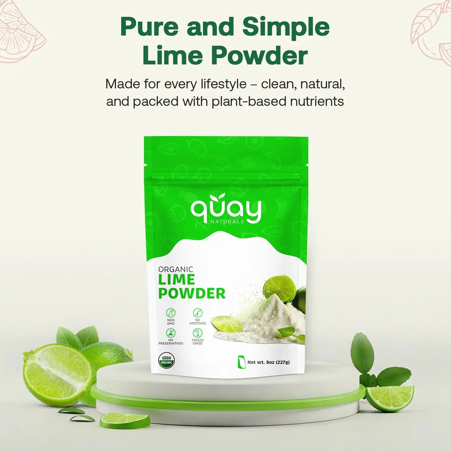 Organic Lime Powder