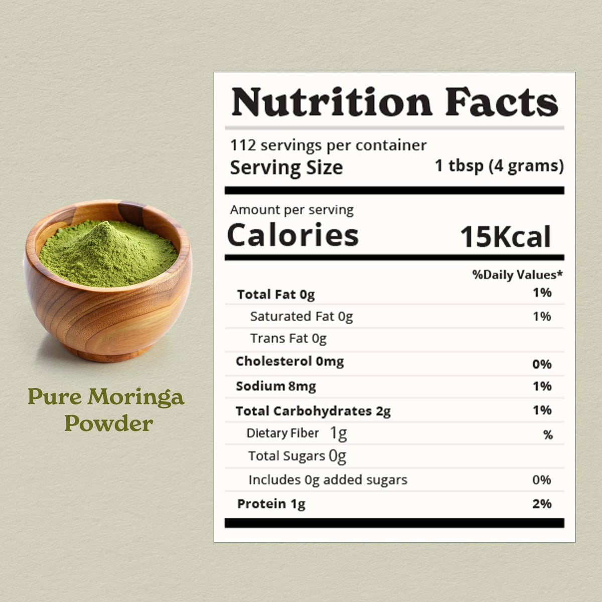 Organic Moringa Powder