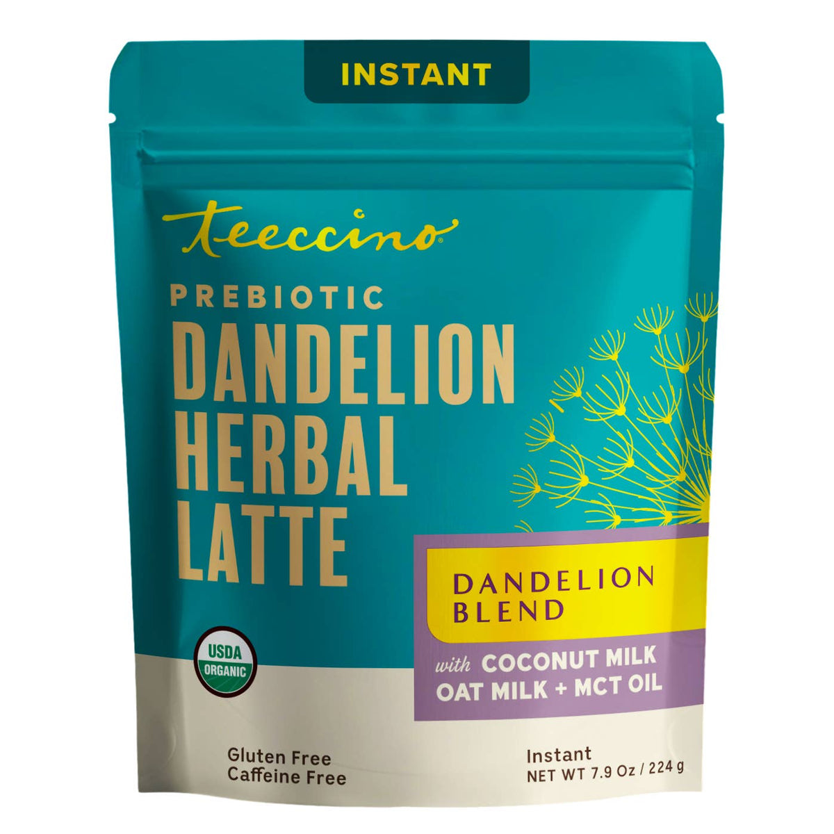 Instant Dandelion Herbal Latte