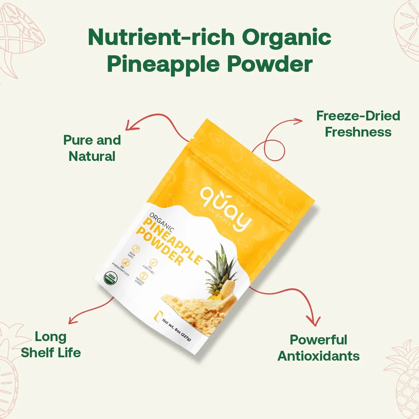Organic Pineapple Powder