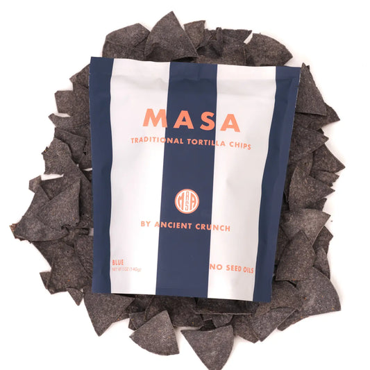 Masa Chips, Blue, 5oz Bag