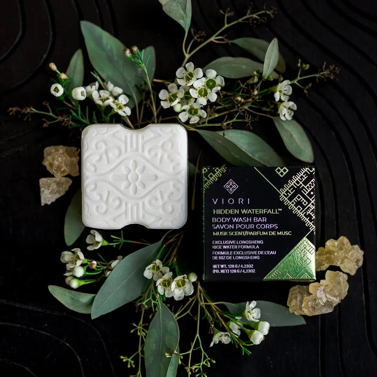 Body Wash Soap Bar Hidden Waterfall™ Sweet Musk Scent *Extra