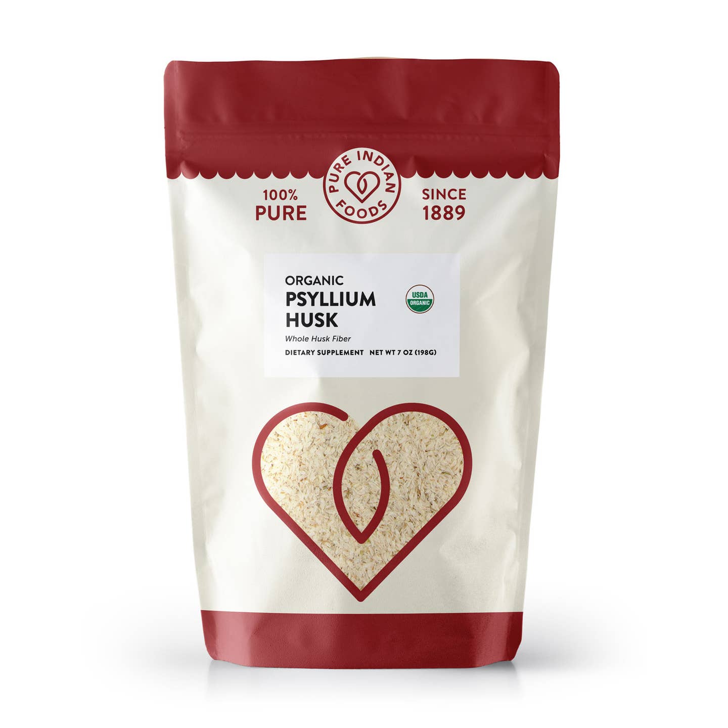 Organic Psyllium Whole Husk Fiber - 7 oz