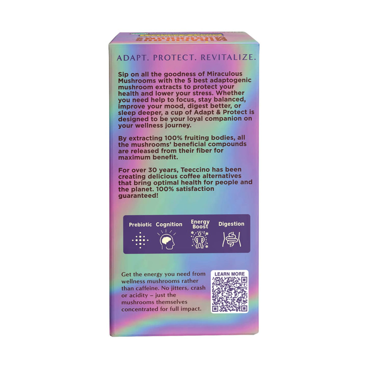 Organic Caffeine Free Miraculous Mushrooms Tea 25ct