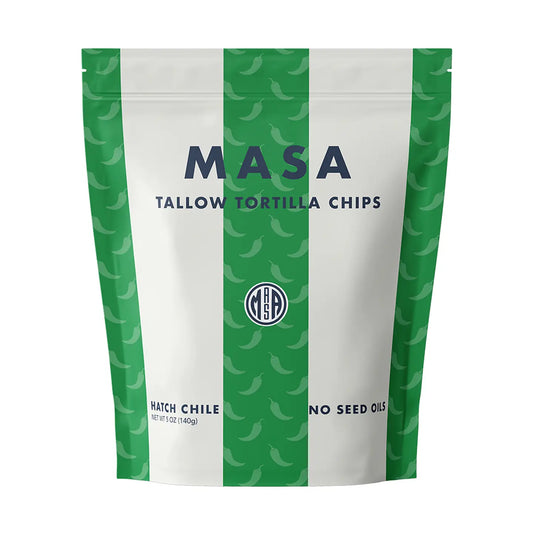 Masa Chips, Hatch Chile, 5oz Bag