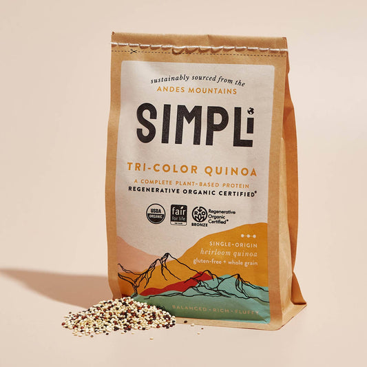SIMPLi Regenerative Organic Certified® Tri-Color Quinoa