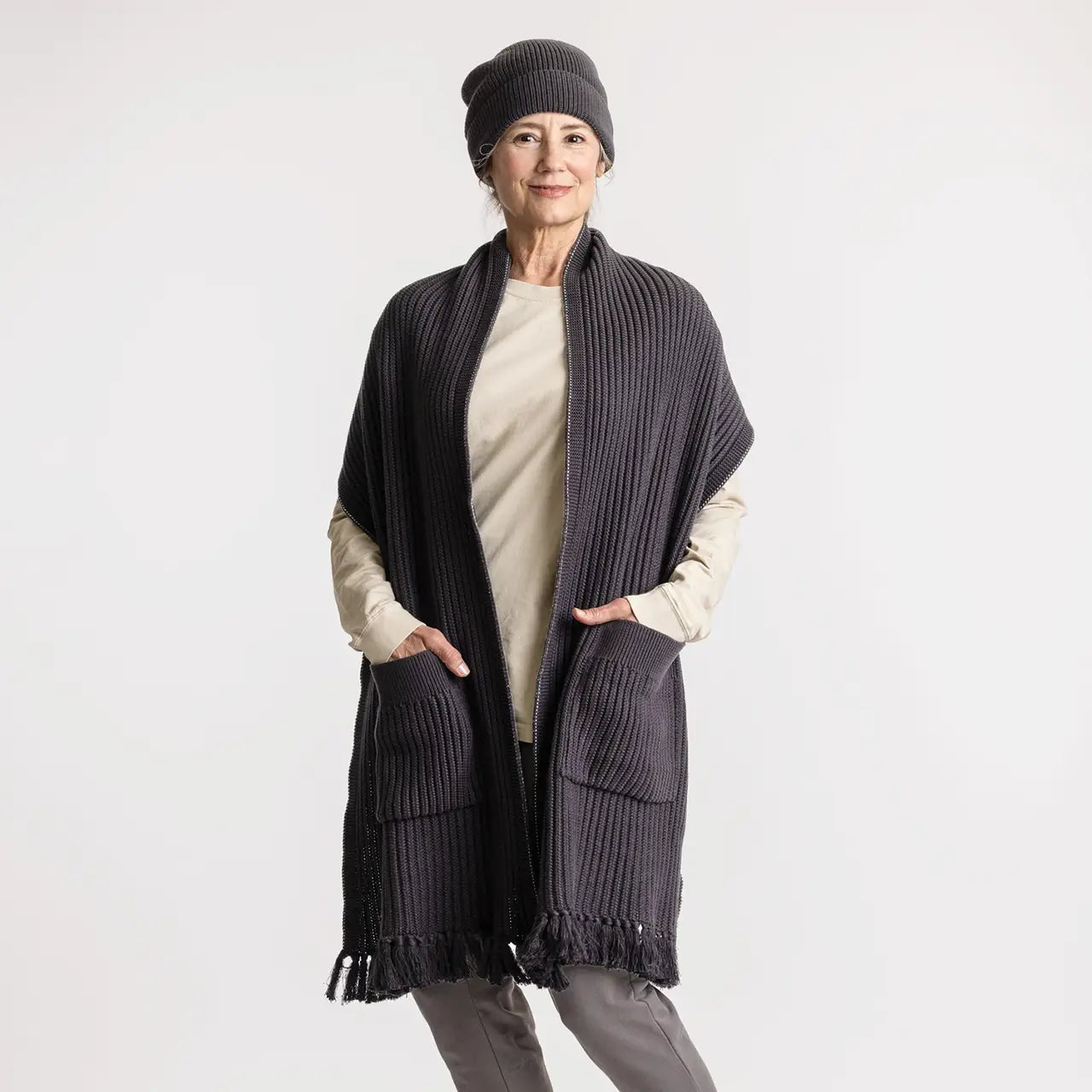 Maggie's Organics Organic Cotton - Oversized Pocket Scarf