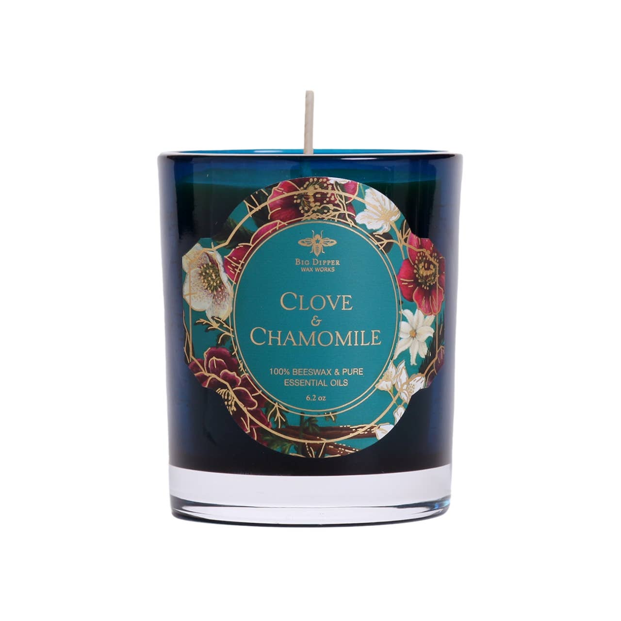 Glass Candles – Pure Beeswax