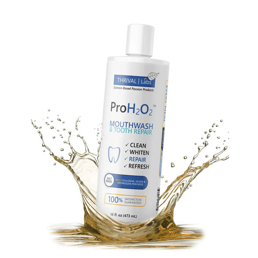 ProH2O2 Mouthwash & Tooth Repair Press Top Dispensing