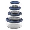 Anchor Hocking® Glass Container Food Storage - 8 Piece Set