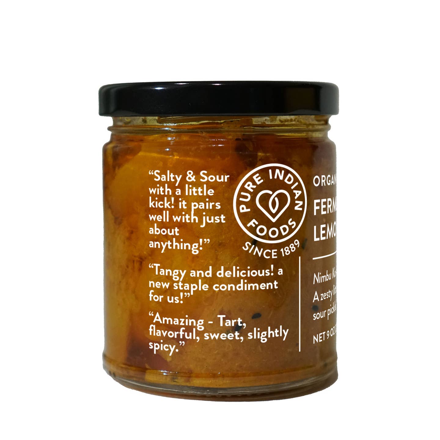 Fermented Lemon Pickle, Certified Organic - 9 oz