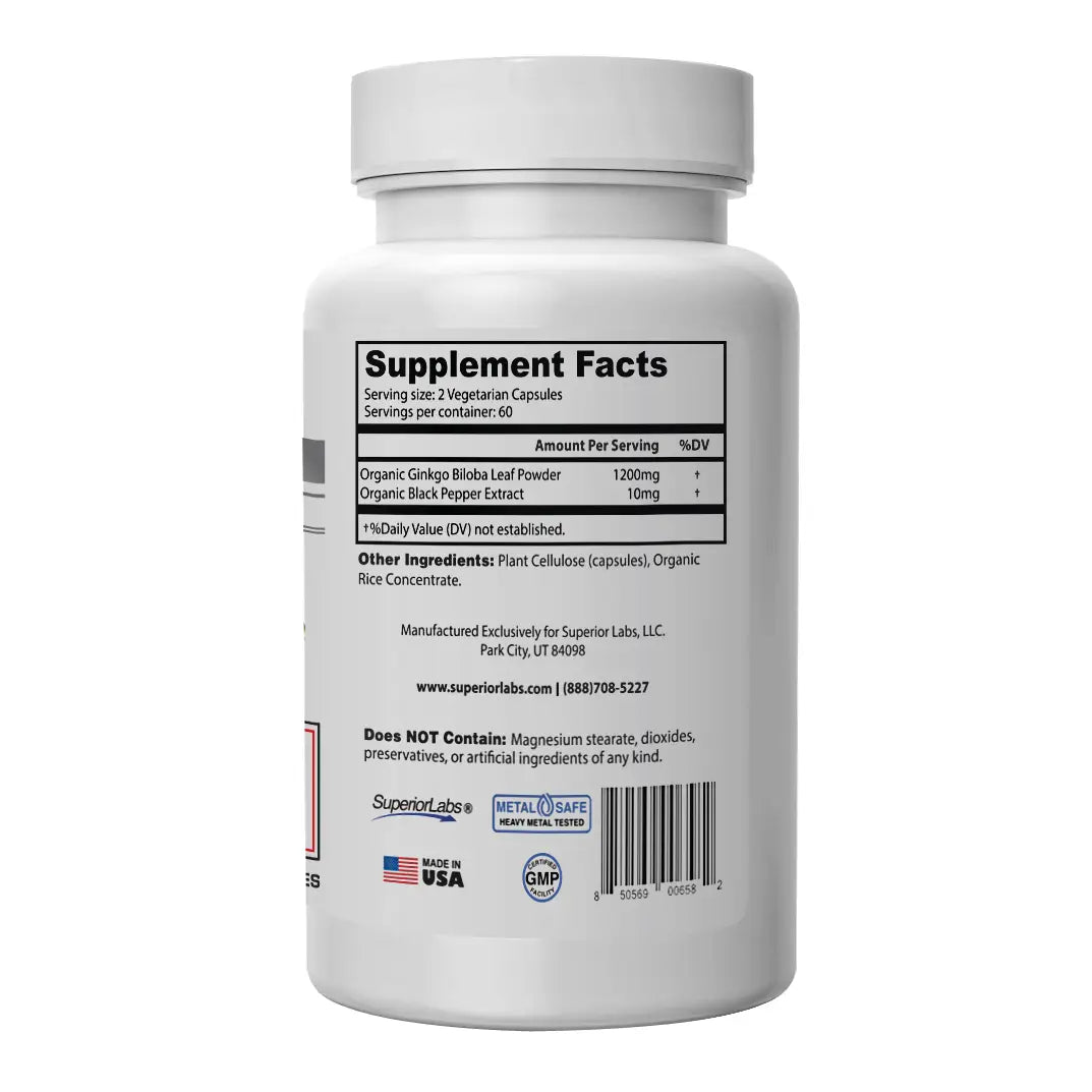 Organic Ginkgo Biloba