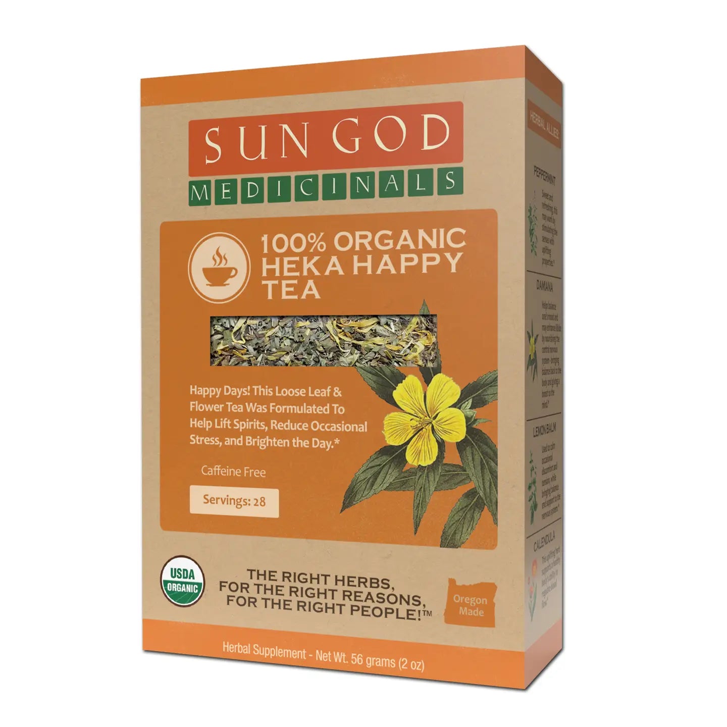 Organiese Heka Happy Tea 2oz