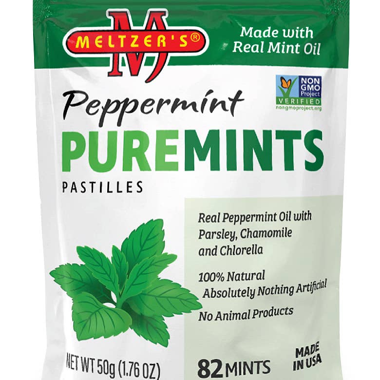 Peppermint PUREMINTS Pastilles 82 Mints Pouch