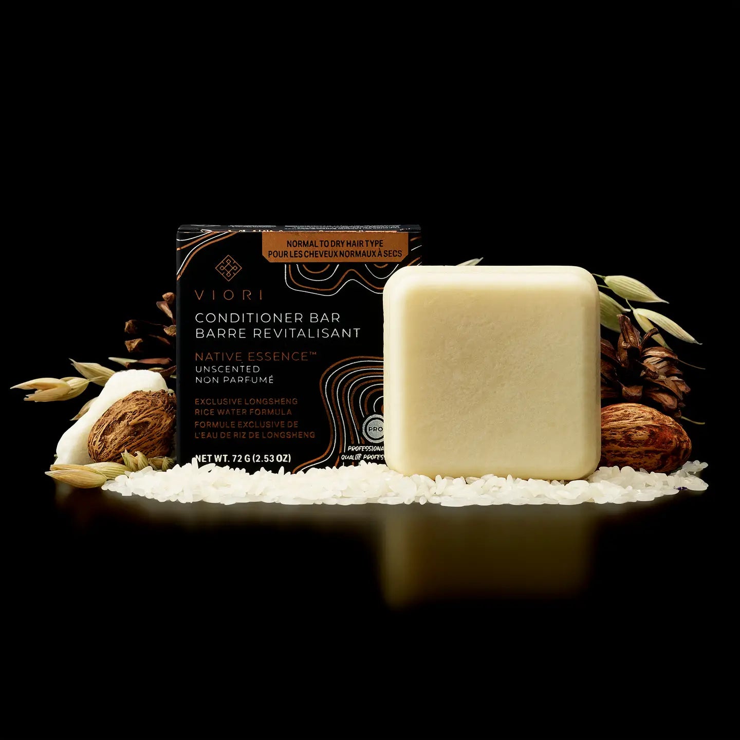 Rice Water Conditioner Bar | Native Essence™ | Dry Hair