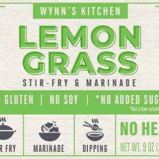 Lemongrass Stir-Fry & Marinade Sauce - No Sugar, Soy, Gluten