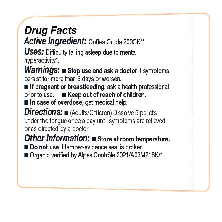 Olloïs Coffea Cruda 200CK Vegan Organic Kosher, 80 Pellets