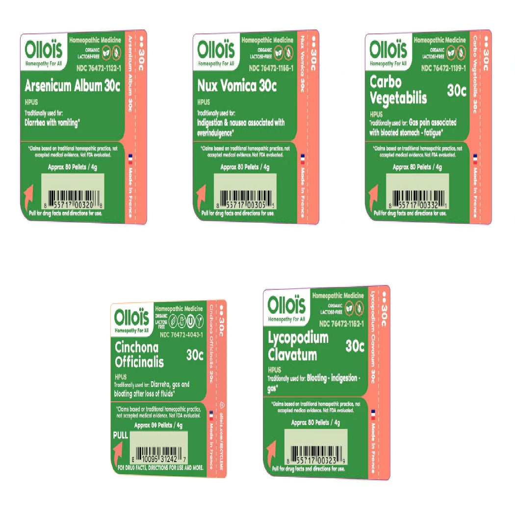 Digestion - 5 Homeopathic Remedies