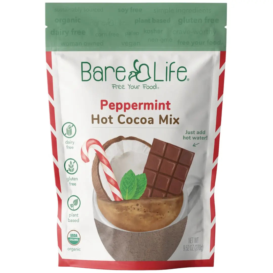 Dairy Free & Vegan Peppermint Hot Cocoa Mix - 9.52 oz. Bag