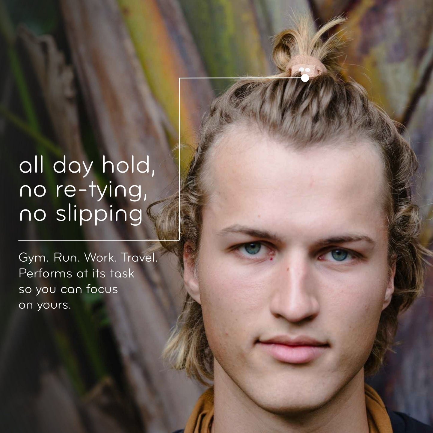 Plastic-Free Flat Hair Ties - Organic Cotton