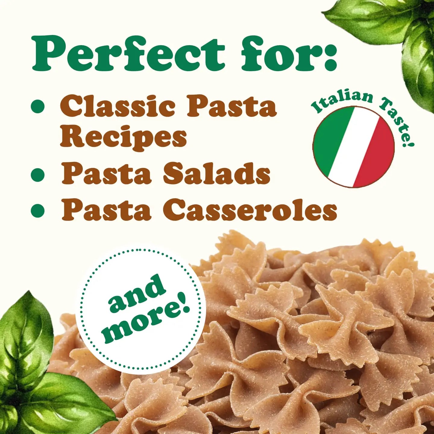 Organic Farro Farfalle Pasta – Italian Whole Wheat