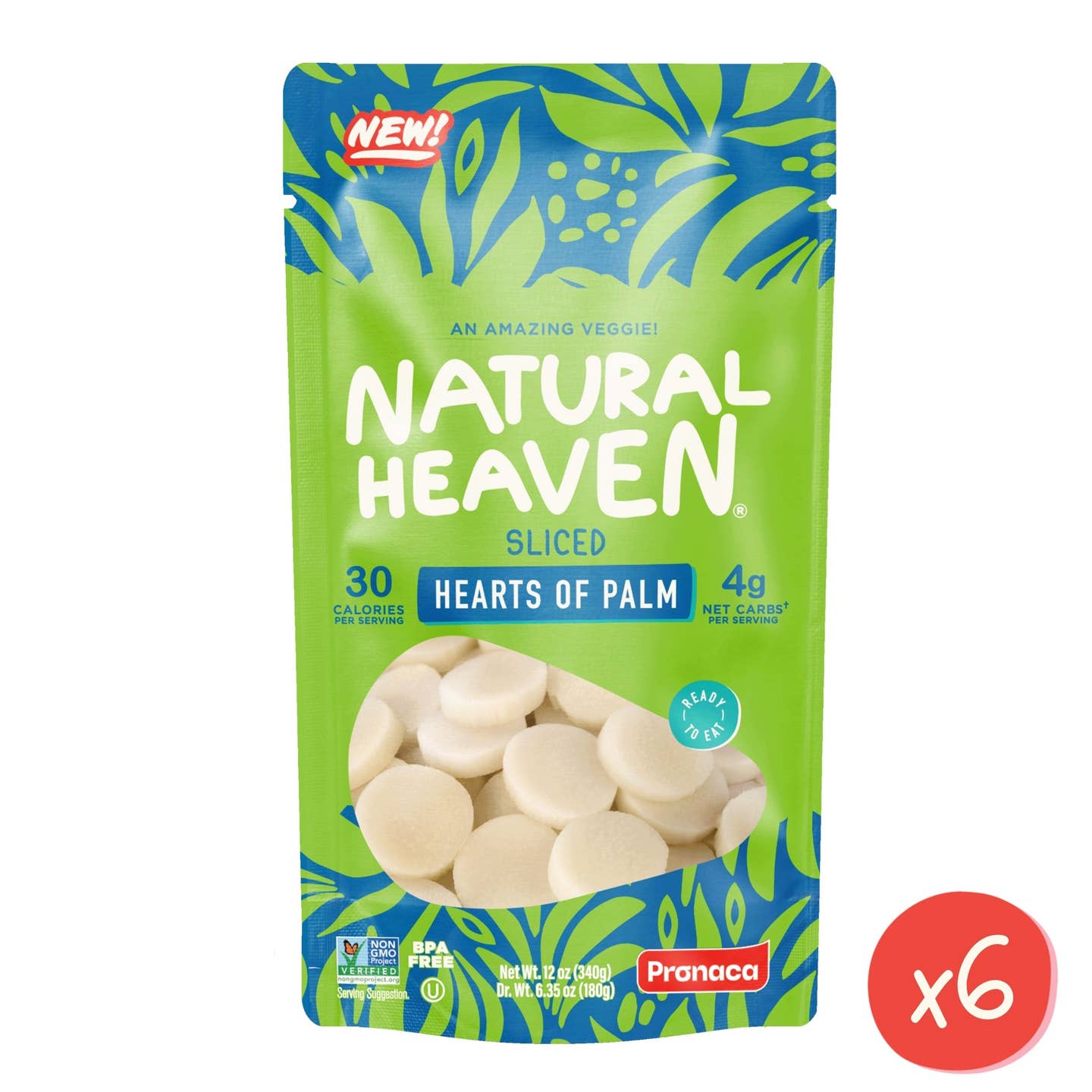Hearts of Palm Sliced