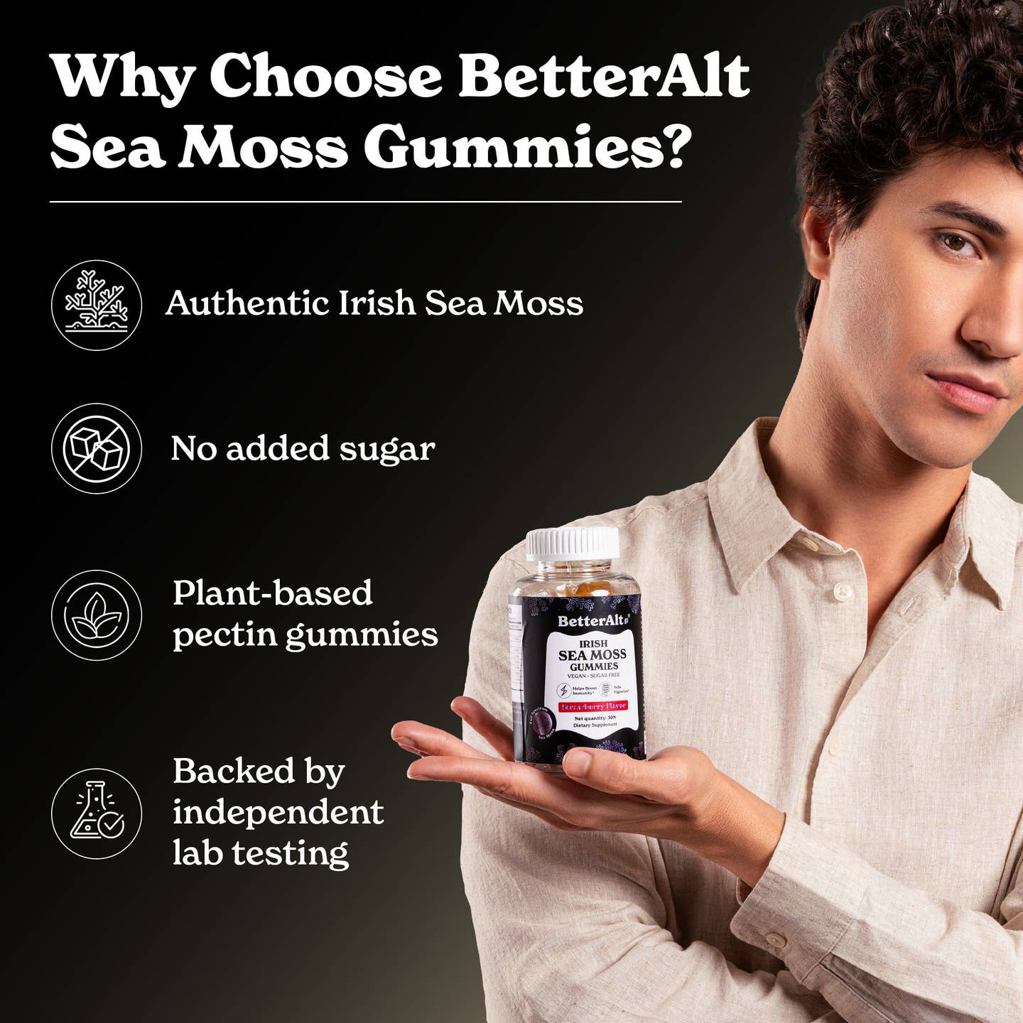 Irish Sea Moss Gummies – Energy, Focus & Immunity Support