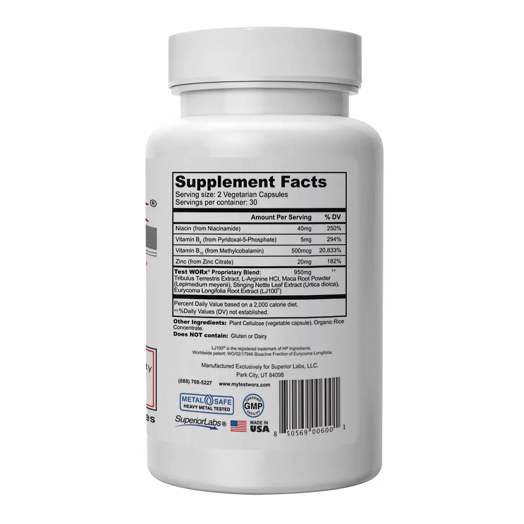 Testworx® Best Selling Natural T Booster