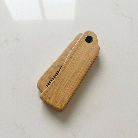 Foldable Bamboo Hair Comb | New!