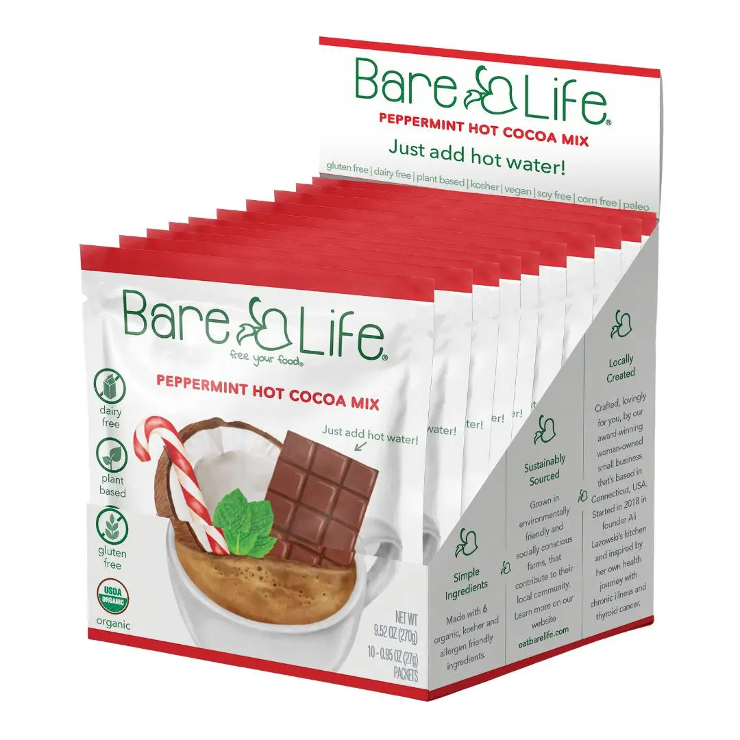 Dairy Free & Vegan Peppermint Hot Cocoa Mix
