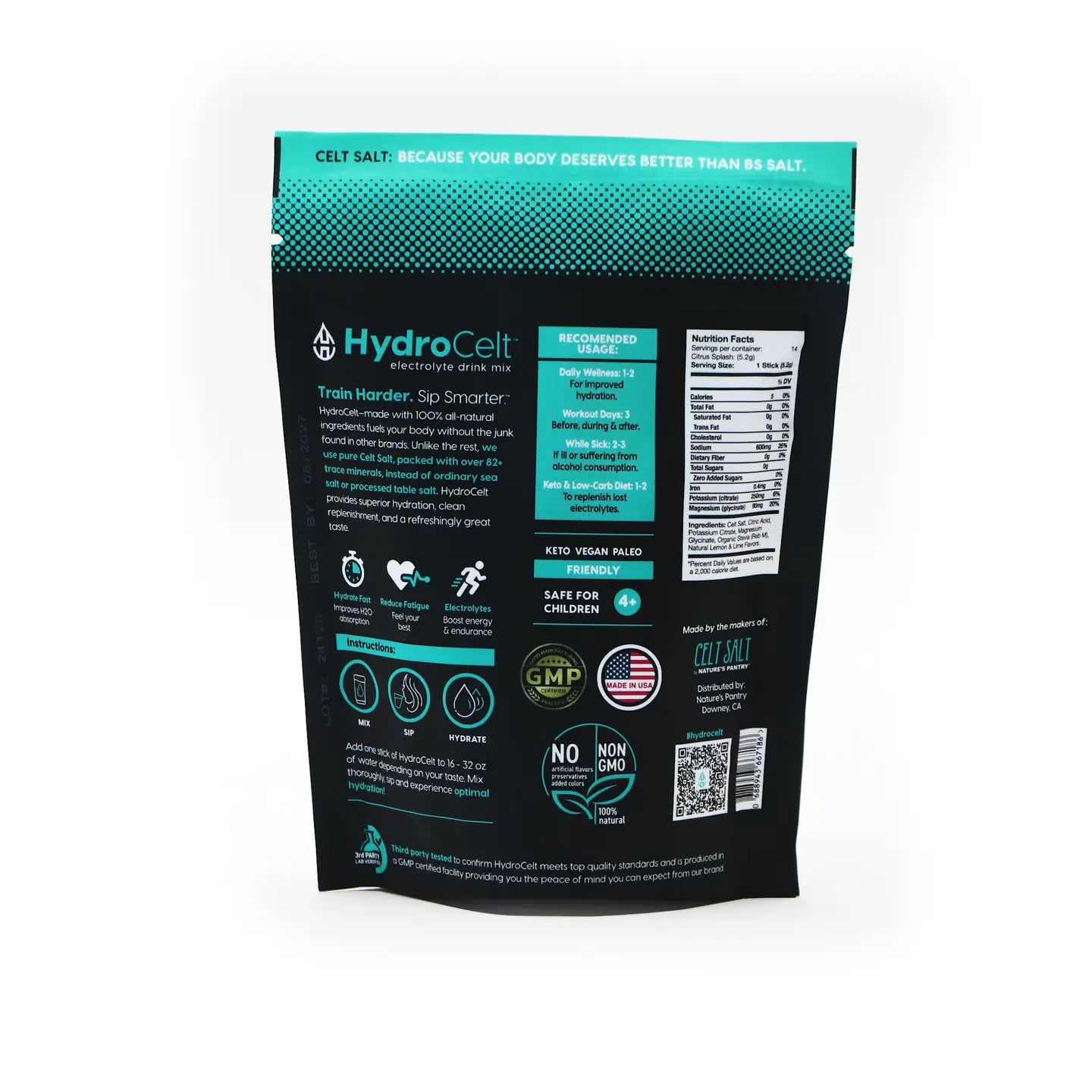 Hydrocelt Citrus Splash - 14 Stick Pouch